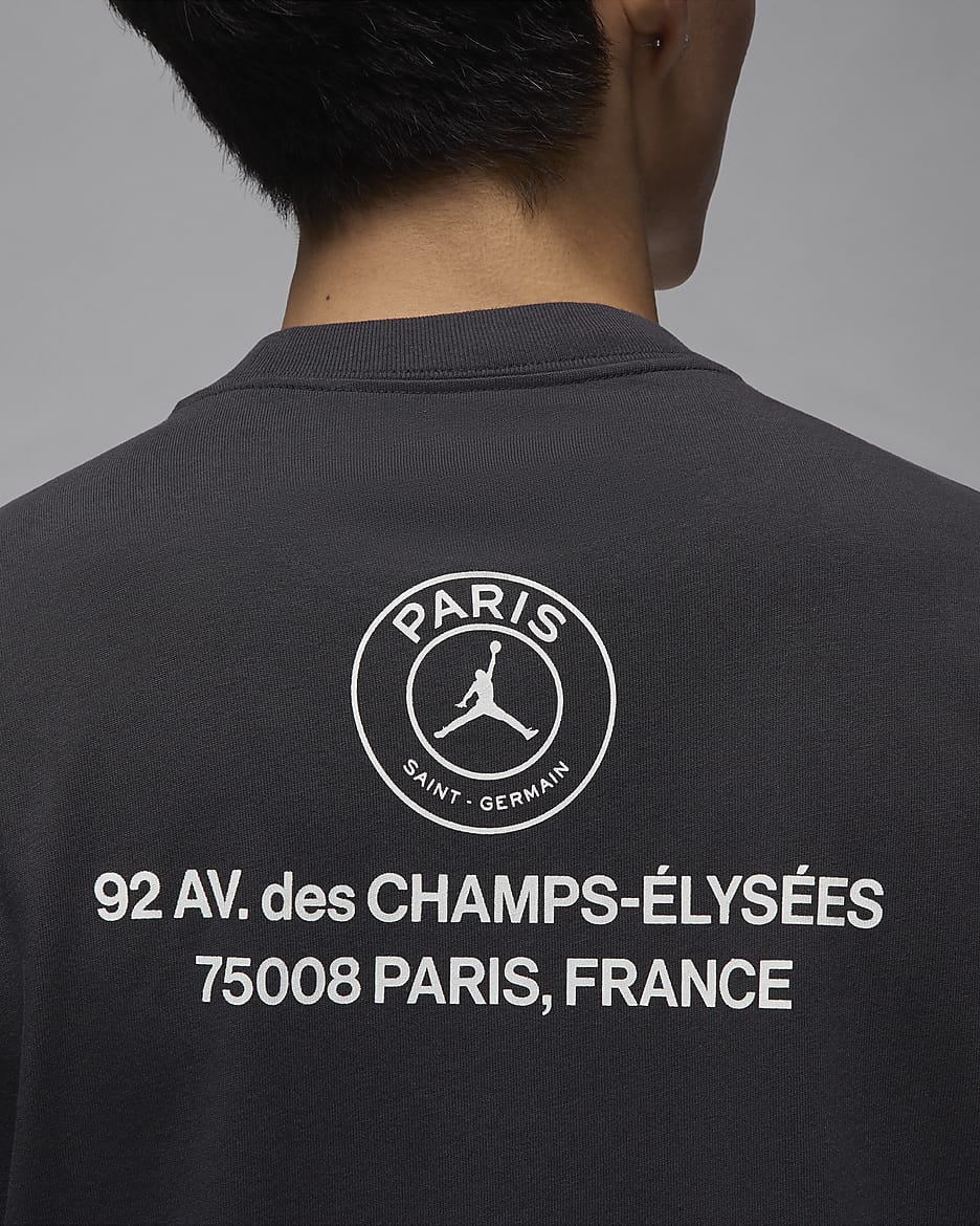 Jordan x psg logo t shirt store